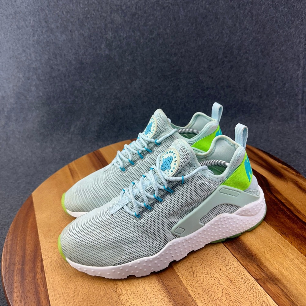 Nike Air Huarache Ultra Ghost Green Electric Green Sneakers 819151-301 Mens 8.5 - Picture 5 of 11